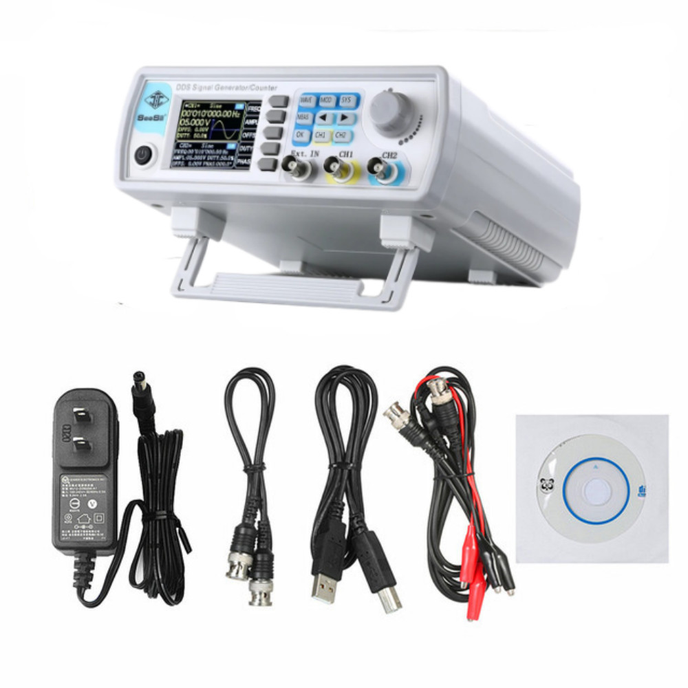 60MHz 200MSa/s 2-Channel Arbitray Waveform Function Generator Frequency Meter
