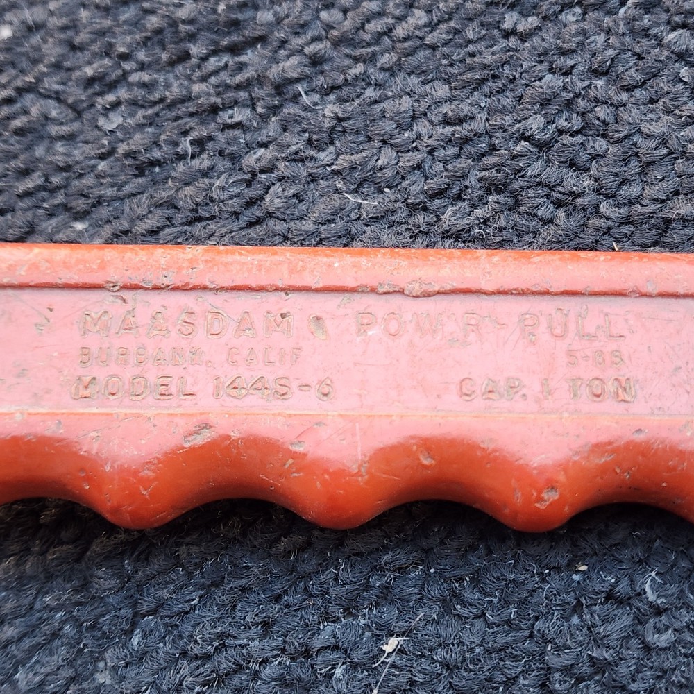 Winch Puller Power Pull 144S-6 1 Ton 12' Cable Length Used