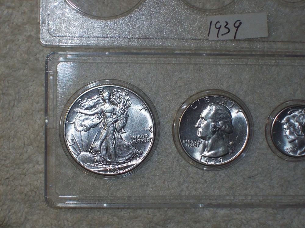 1939 MINT SET UNCIRCULATED PHILADELPHIA MINT