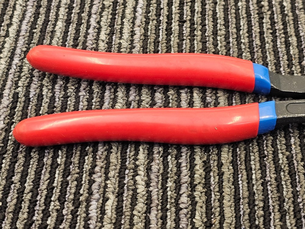 iCrimp 9-1/2" Cable Cutter Tool, Red Handle For Aluminum & Copper Wire