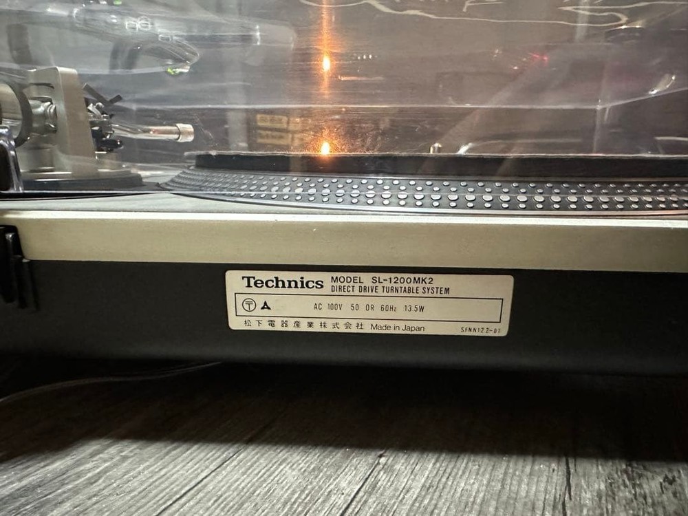 Technics SL-1200MK2 DJ Turntable - Serviced & Tested