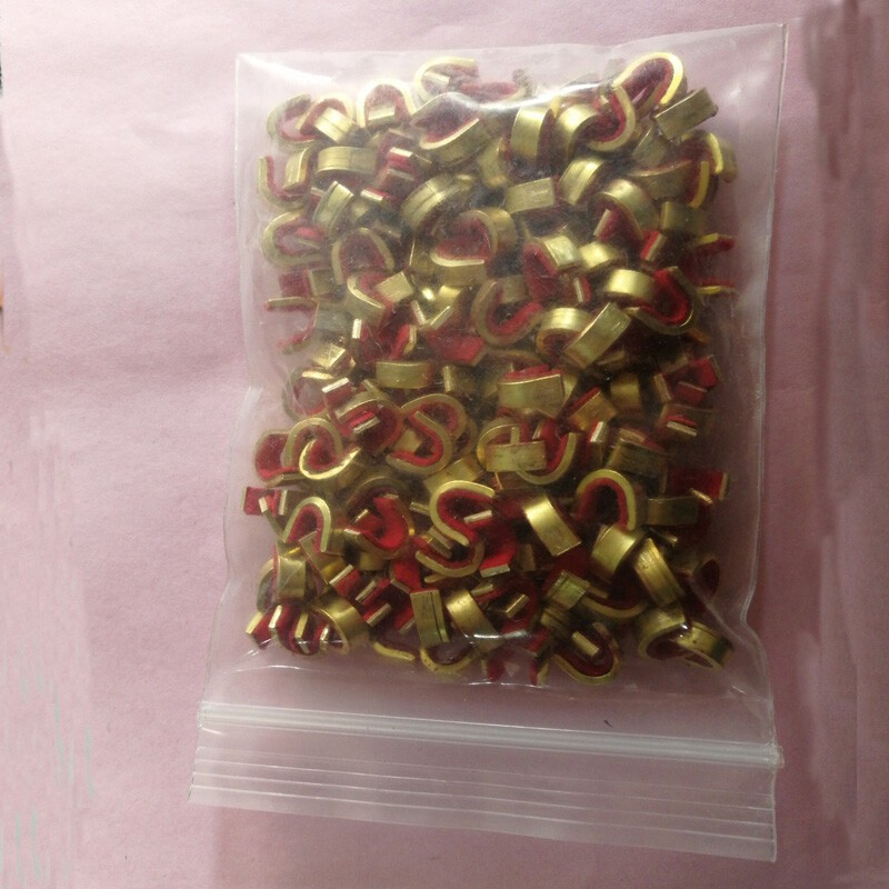 40X Archery Bow String Nocking Points Strings Nock Sets Brass Buckle Clip Knock