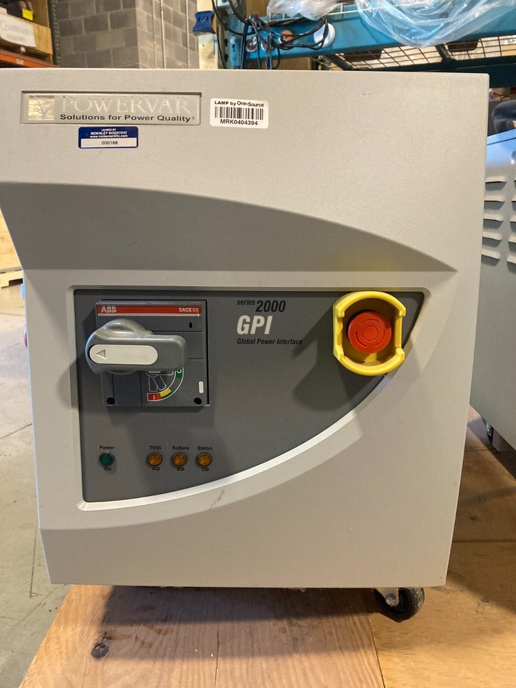 Powervar ABC15.0-20D40Y Series 2000 GPI Global Power Interface Conditioner