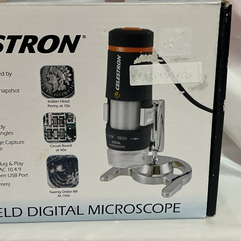 Celestron Handheld Digital Microscope 2009 New