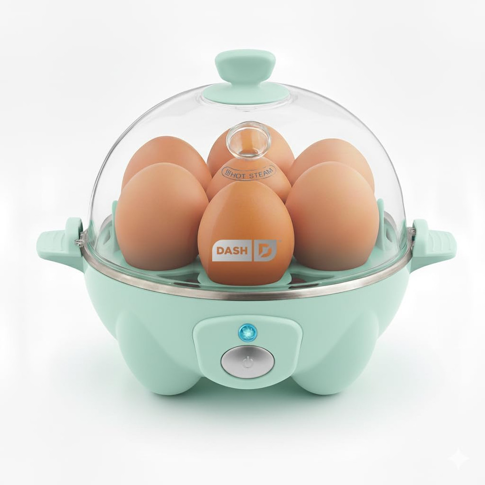 Electric Egg Cooker - 7 Egg Capacity