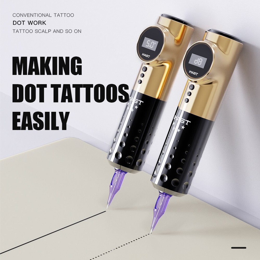 Mast Tattoo Archer Three Mode Wireless Battery Pen Machine Permanent Make Up Kit