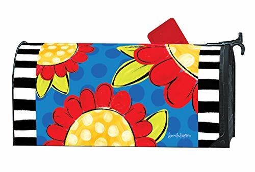 MailWraps - Mailbox Cover - Pop of Flowers