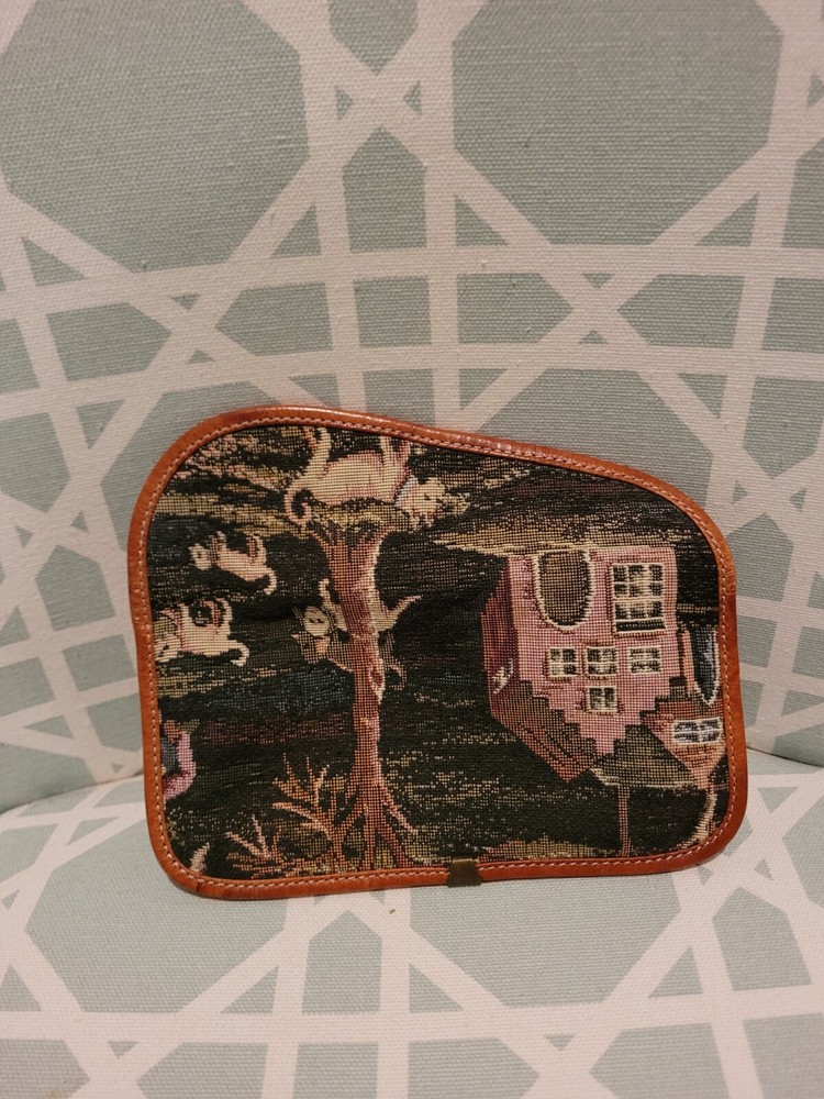 Belgian Art Eyeglass Sunglass Soft Case Preowned