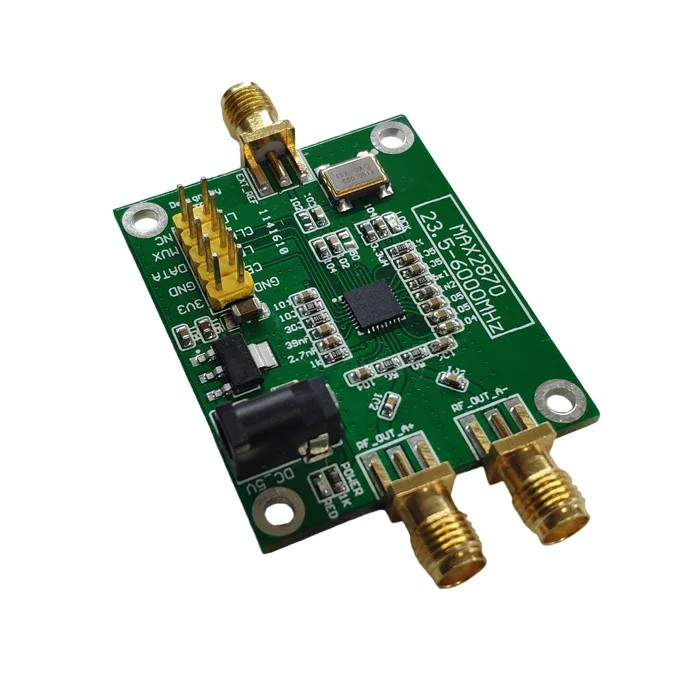 DC 5V MAX2870 23.5-6000MHz RF Signal Source Generator module Spectrum Analyzer