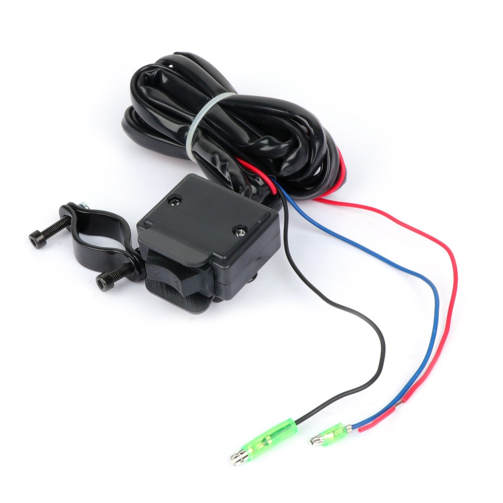 Winch Rocker Switch Handlebar Control Line 3M For ATV/UTV 1pcs