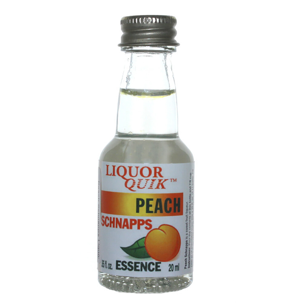 Liquor Quik Natural Schnapps Essence 20 mL (Peach Schnapps)