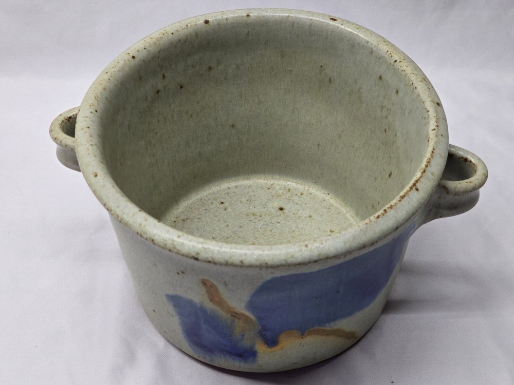 Chamberlain Handmade Stoneware Baking Crock 7.25" Turned Pottery