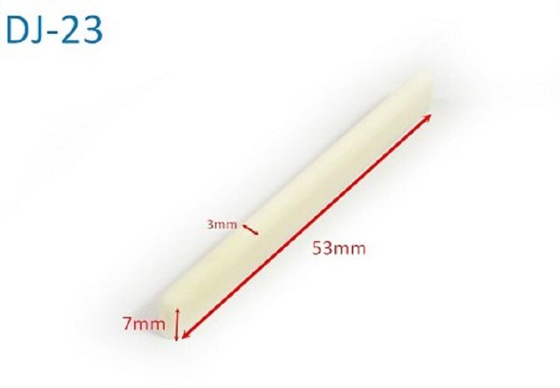 Ukulele Bone Saddle 40 pieces DJ23