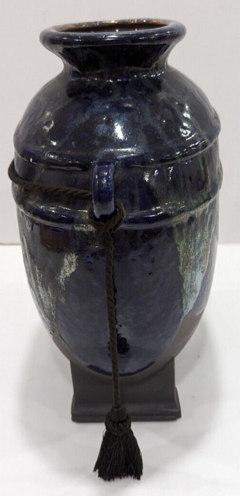 Home decor Blue Vase Vessel