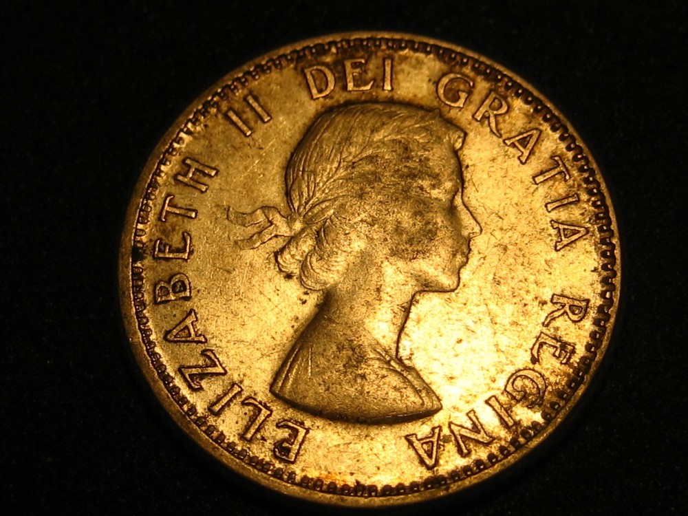 1955 Canadian Dime