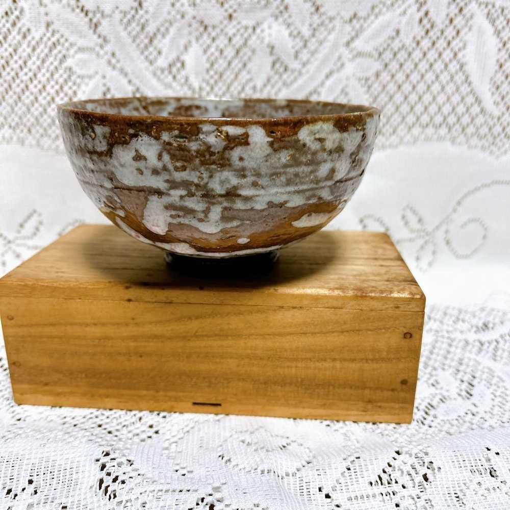 Tea Utensils Ceramic matcha brown and gray