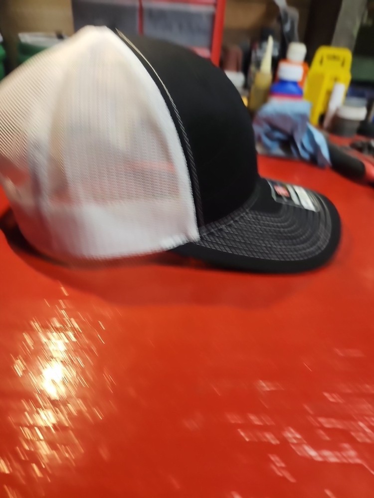 Kenworth Richardson Snapback Trucker Cap Hat Black