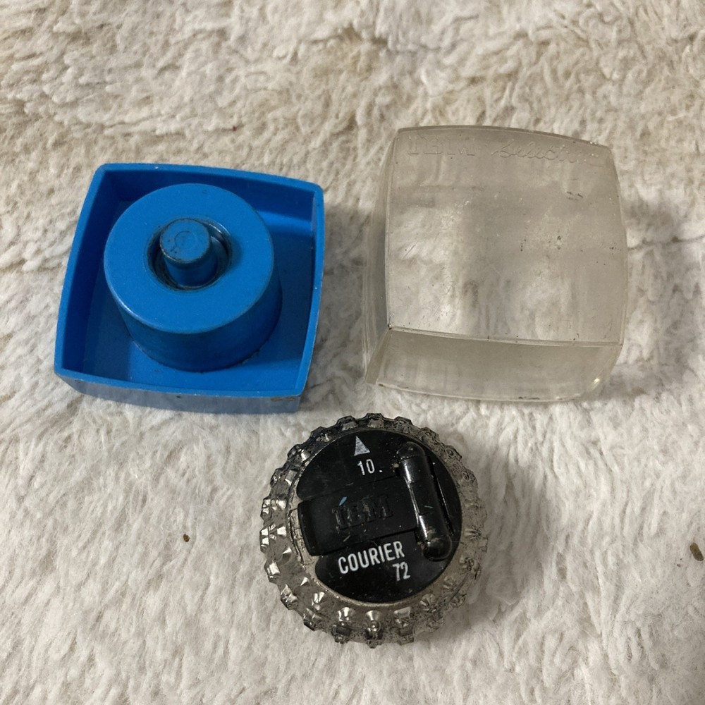 In Case IBM Selectric "10" Courier 72 Typewriter Ball