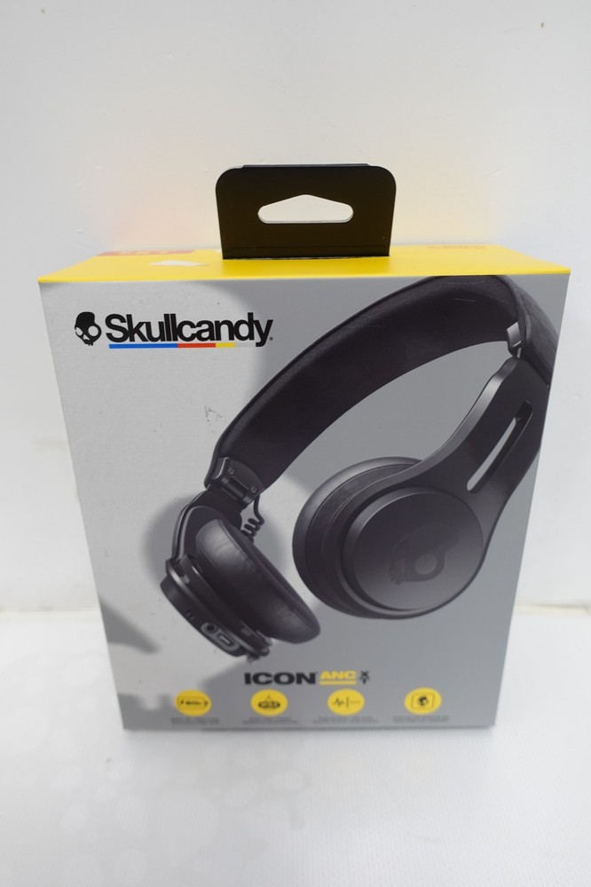 Skullcandy ICON ANC XT Bluetooth Headset Black W/ Noise Cancelling