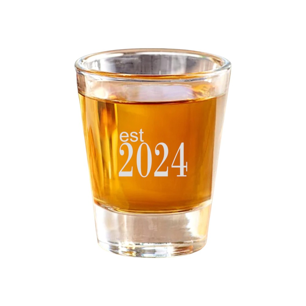 2oz Est 2024 Shot Glass