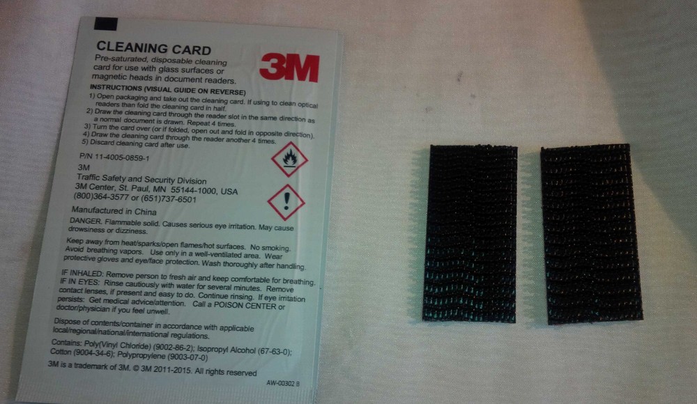 3M CR100M OCR/MSR Document Reader USB Scanner W/ Drivers & WizzForms Trial CD