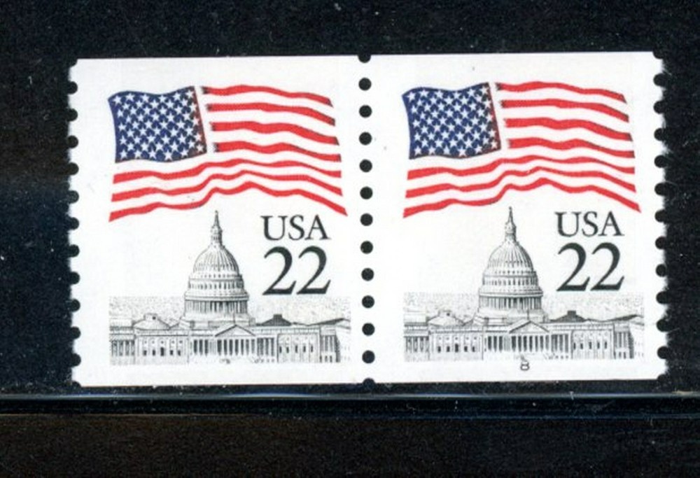 US Scott # 2116 - MNH - Pair - Shiny Gum