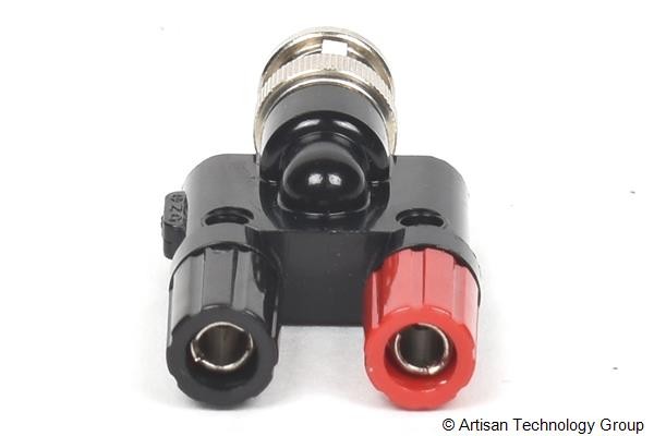 Pomona 1296 BNC Male to Double Stacking Binding Post Jack Adapter
