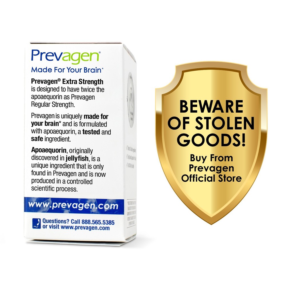 Prevagen Extra Strength 20mg Capsules - 30 Count - 2 Pack (60-Day Supply)
