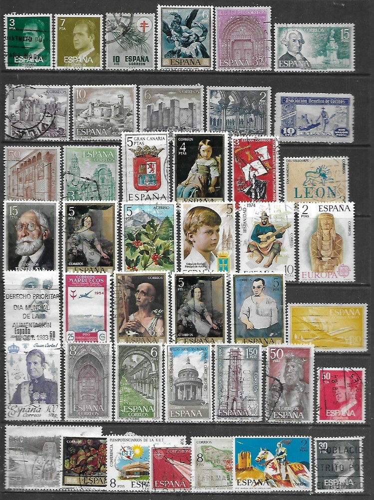 Spain, Netherlands, Niger & Norway Selection six scans all shown