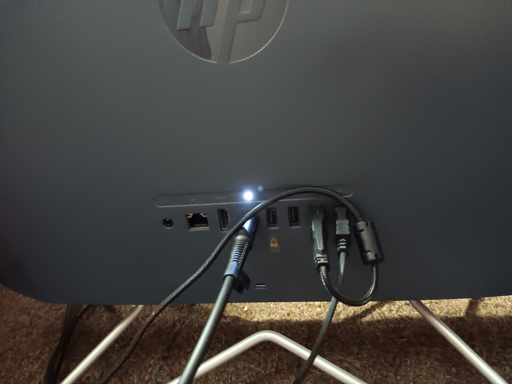 hp 22 all in one pc screen