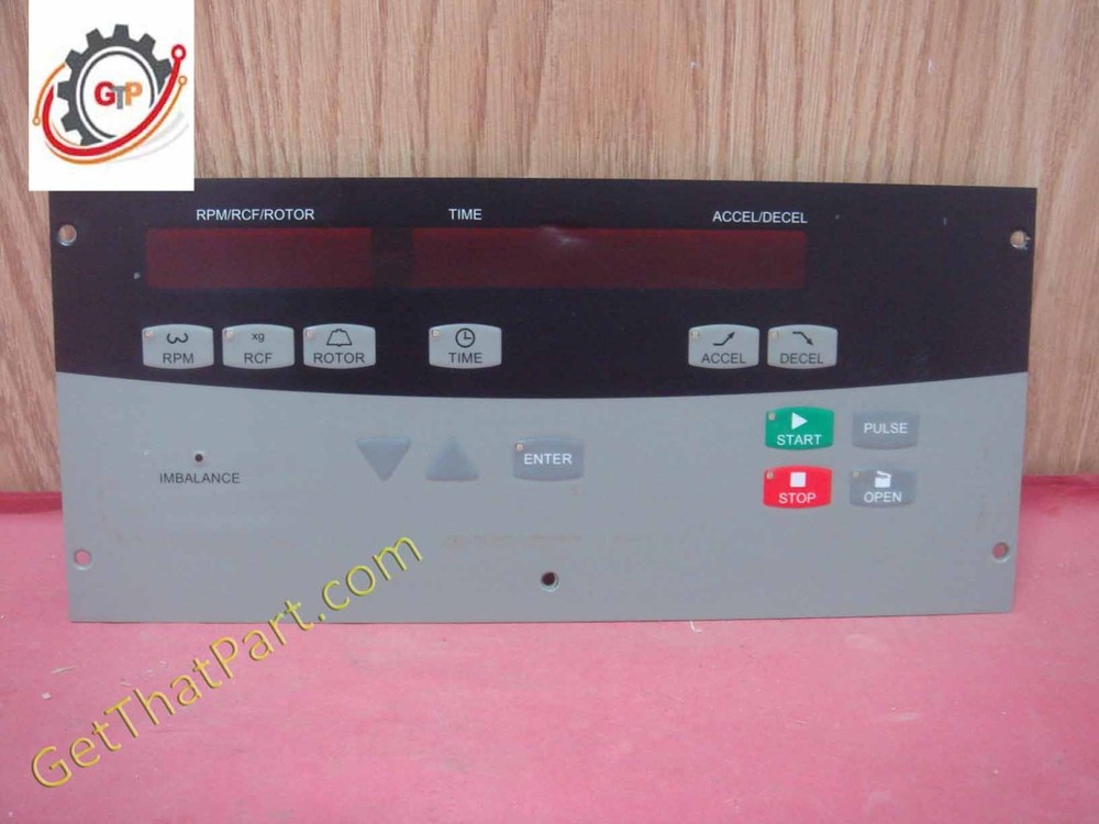 Beckman Allegra X-30 Centrifuge Control Panel Display Touchpad Tested