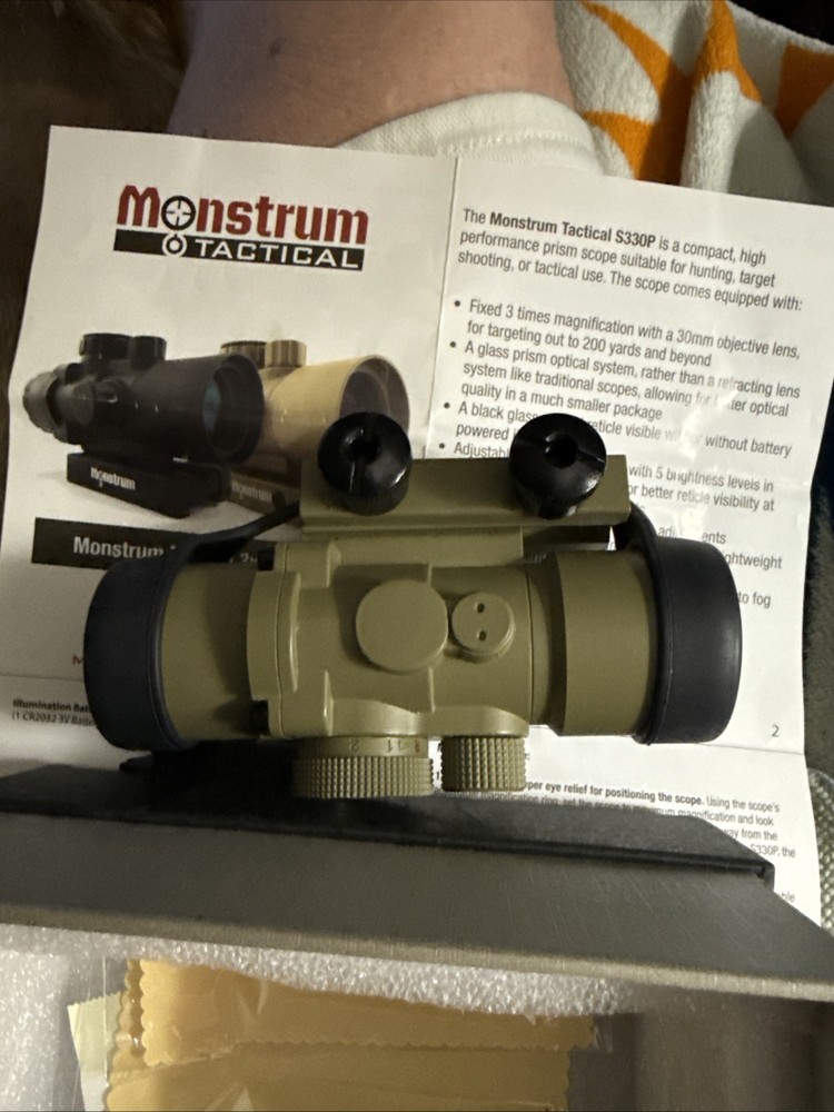 S330 3X Prism Scope | FDE