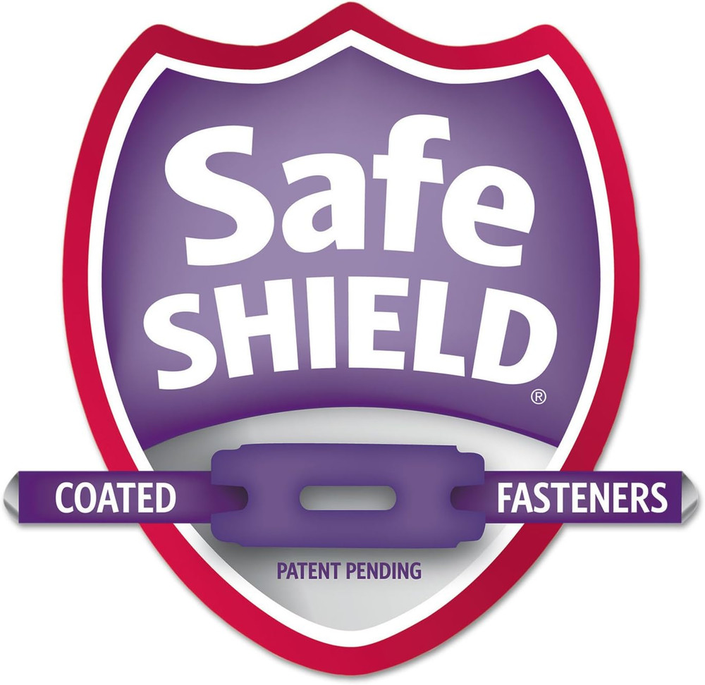 Pressboard Classification File Folder with Safeshield Fasteners, 2 Pocket Divide