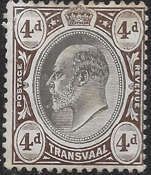 1904 TRANSVAAL  SC#273 MH OG  VF