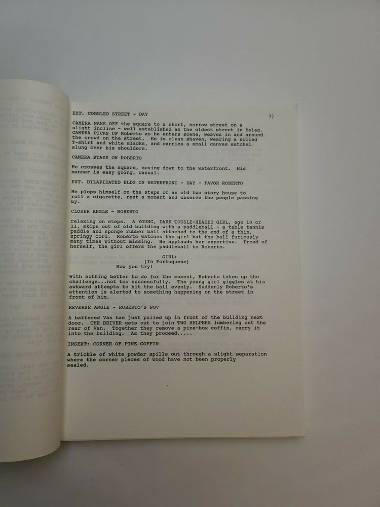 COME THE DAWN / David E. Durston 1980's Unproduced Movie Script Screenplay