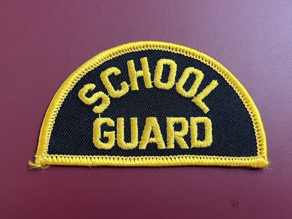 Vintage “School Guard” Souvenir Patch