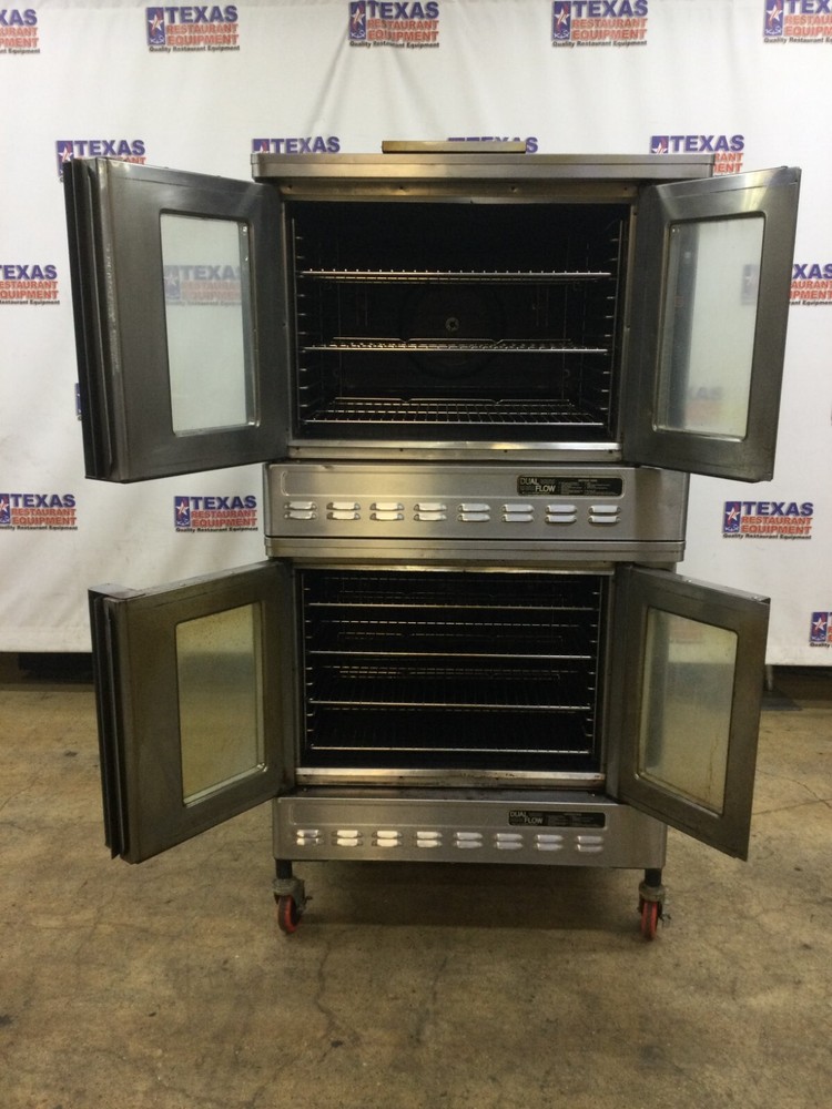 Blodgett Gas Double Stack Full size Convection Oven W/Caster #998
