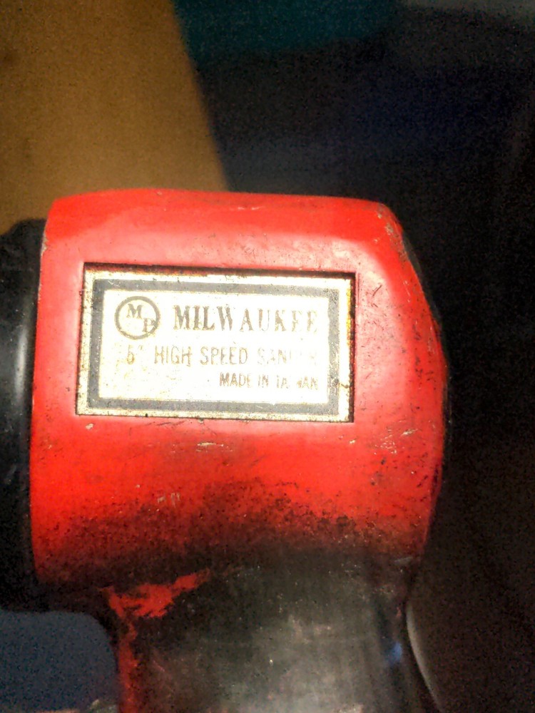 Milwaukee 5” Pneumatic high Speed Sander TAIWAN