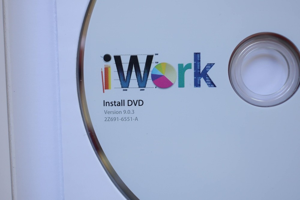 APPLE COMPUTER IWORK INSTALL DVD, VERSION 9.0.3
