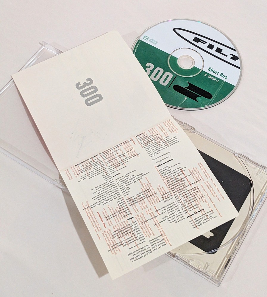 Filter RICHARD PATRICK signed compact disc SHORT BUS CD Autograph coa