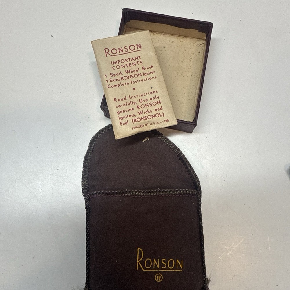 (3) Ronson Lighters