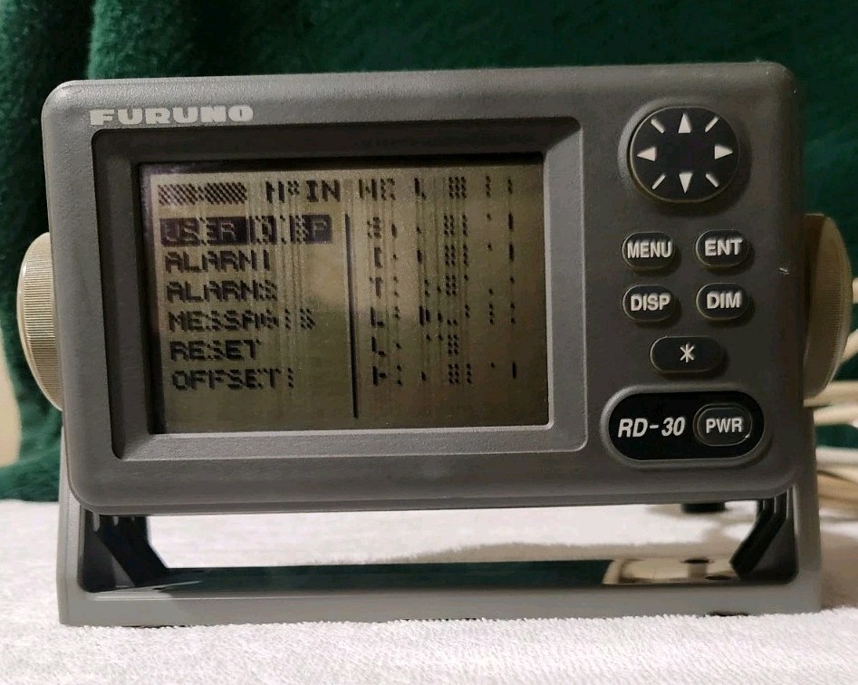 Furuno RD-30 Remote Multi Function Display Data Organizer For Repair