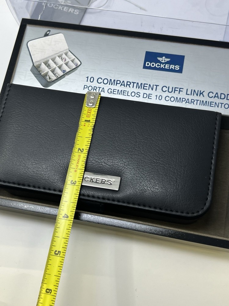 Compartment cufflink caddy unused