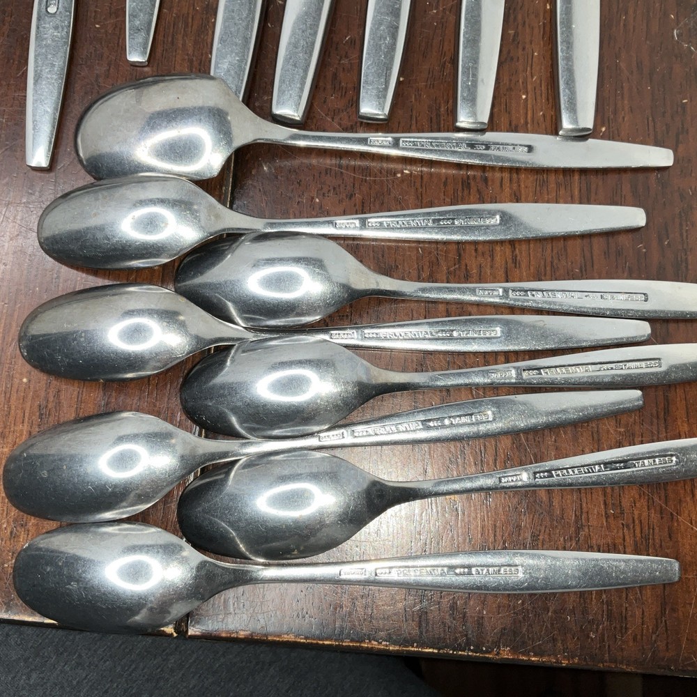 Prudential Stainless “Wheat Sprig” Flatware 30 PC Set