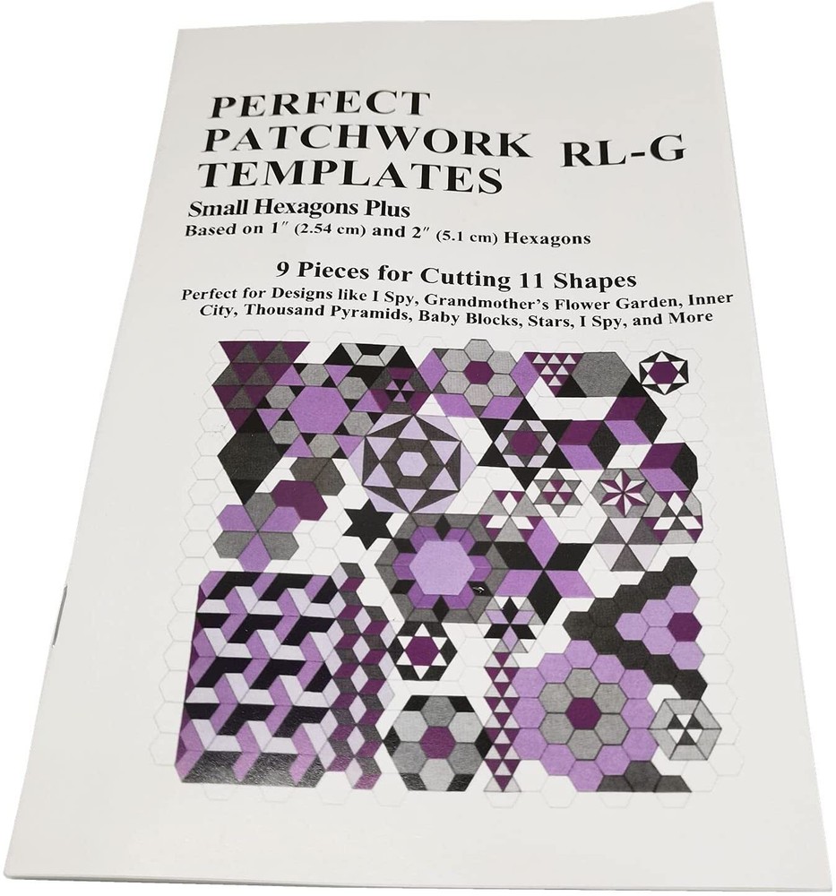 9pcs Perfect Patchwork Templates Fabric Cutting Ruler Cutting 11 Shapes