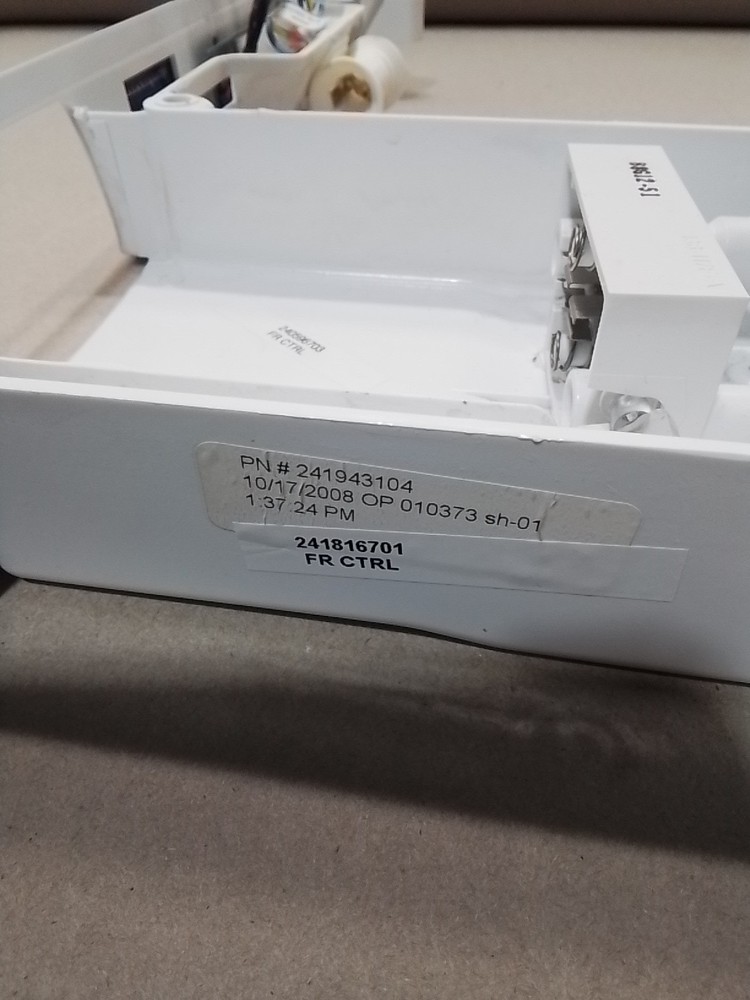 Frigidaire Fridge Control Box PN: 241816701