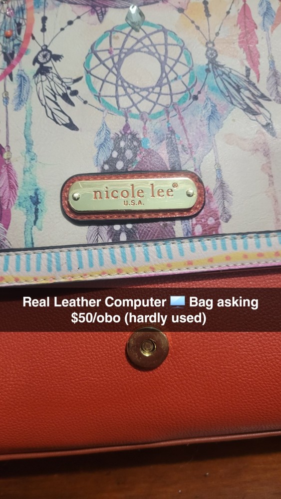 Nicole Lee Computer Laptop Bag