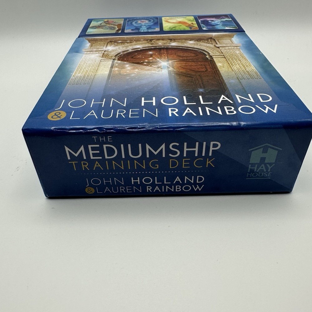 Mediumship Training Cards Deck by John Holland & Lauren Rainbow with guidebook