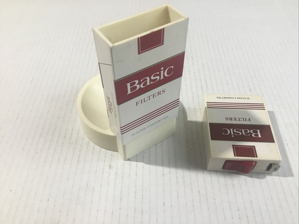 Basic Filter Cigarettes Advertising Change Tray And Ruler .