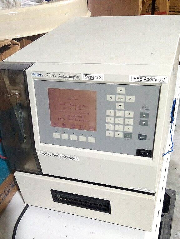 Waters 717 Plus HPLC Autosampler Liquid Chromatography WAT078900 Carousel Error